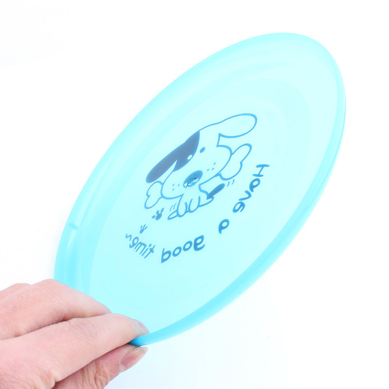 Silicone Flying Disc Pet Toy – Soft & Safe Frisbee for Dogs & Cats