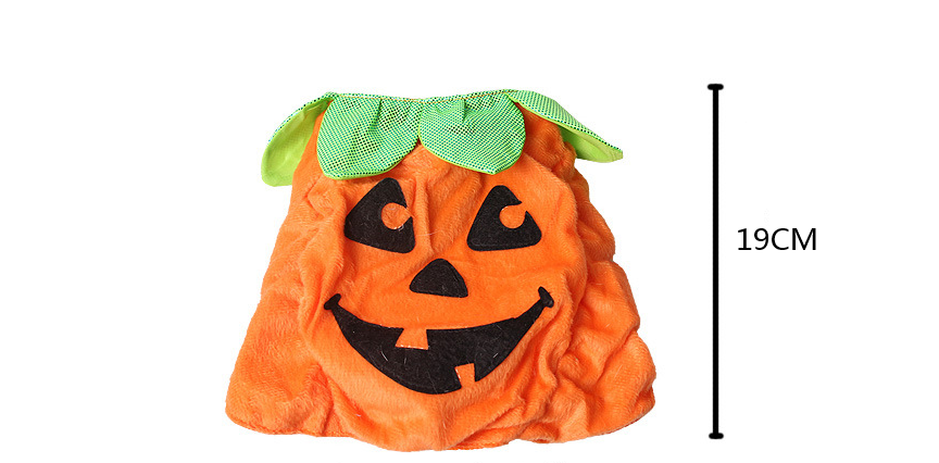 Halloween Pumpkin Hat Pet Costume – Funny Cat & Dog Prop