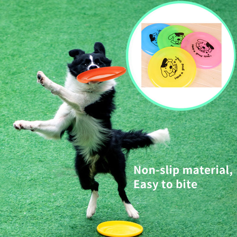 Silicone Flying Disc Pet Toy – Soft & Safe Frisbee for Dogs & Cats