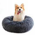 Anti-Anxiety Fluffy Donut Pet Bed – Washable Dog & Cat Bed