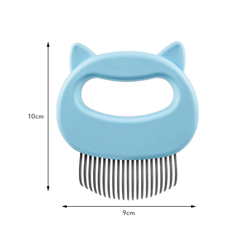 Pet Grooming Massage Brush – Loose Hair Remover for Dogs & Cats