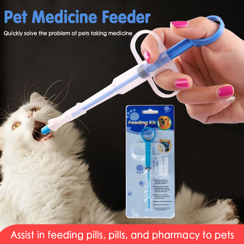 Pet Medicine Dispenser – Pill Gun & Liquid Syringe for Dogs & Cats