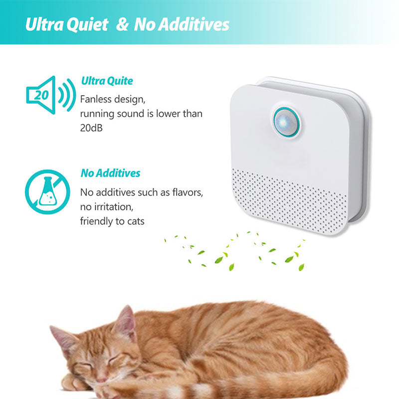 Smart Pet Odor Purifier – Litter Box Deodorizer & Air Cleaner for Cats & Dogs