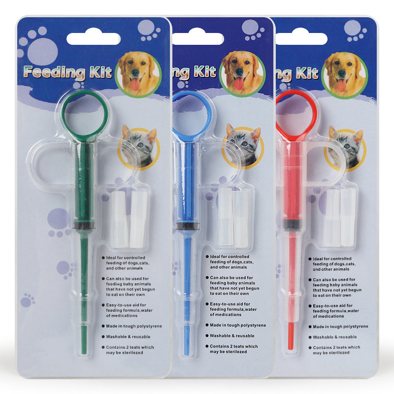 Pet Medicine Dispenser – Pill Gun & Liquid Syringe for Dogs & Cats