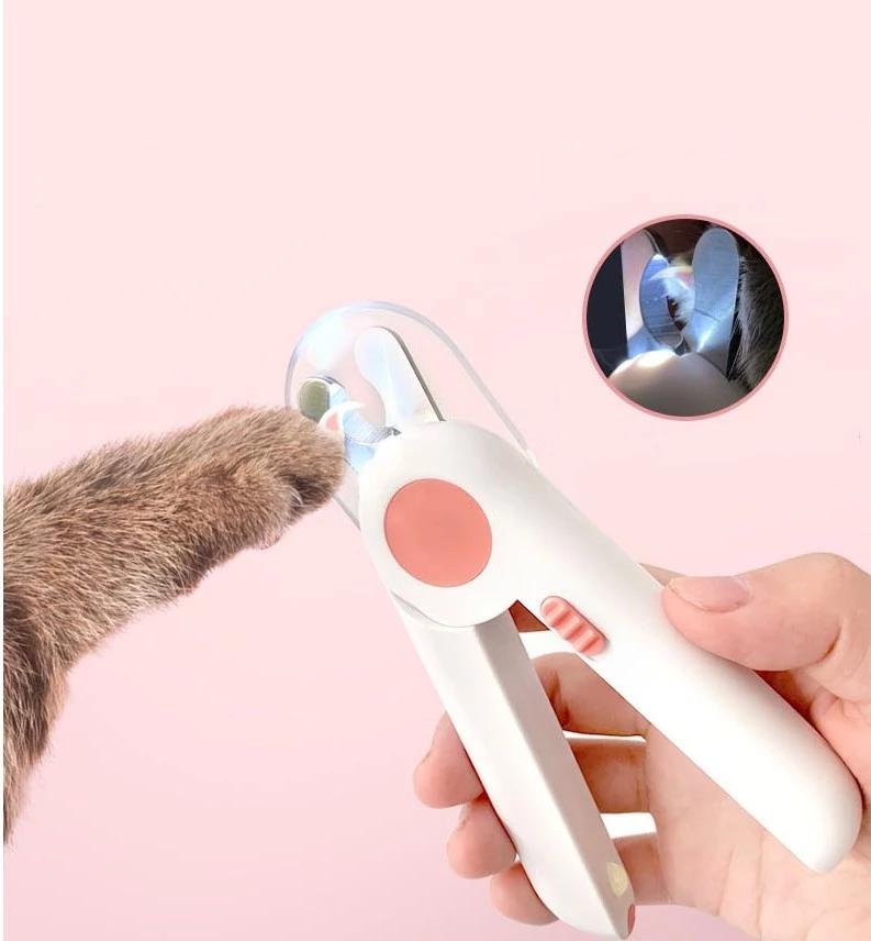 LED Pet Nail Clipper & Scissors – Safe Trimmer for Cats & Dogs