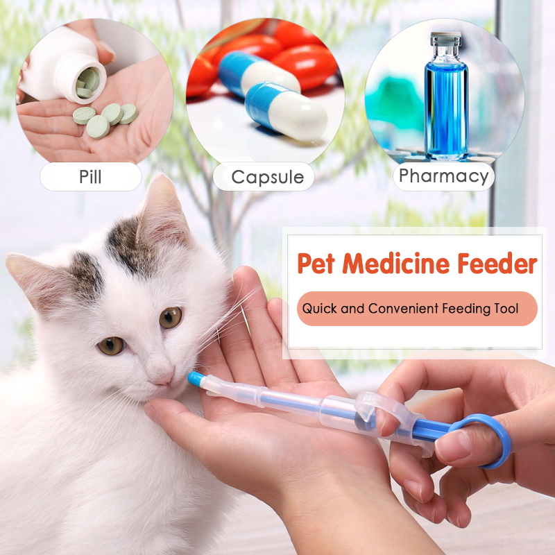 Pet Medicine Dispenser – Pill Gun & Liquid Syringe for Dogs & Cats