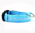 2-Pack Nylon LED Dog Collar Set – Night Safety Glow Collars